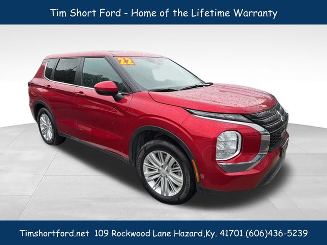 Red Diamond 2022 Mitsubishi Outlander ES FWD SUV / Crossover Front-Wheel Drive Continuously Variable Transmission