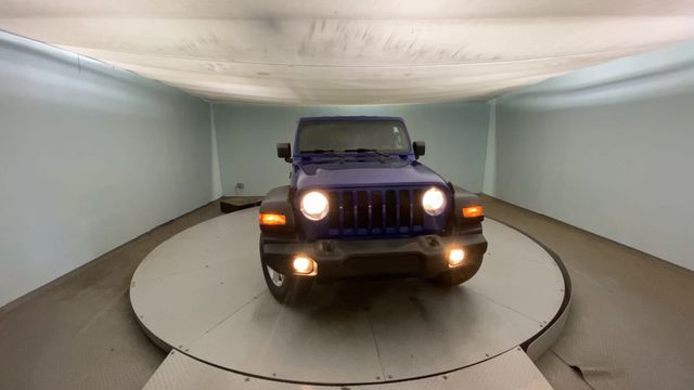 Used 2019 Blue Jeep Unlimited Sport S image 7