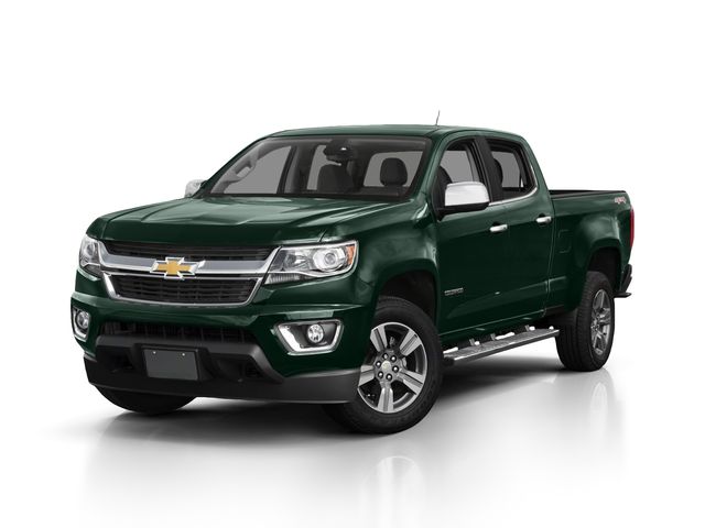 Rainforest Green Metallic 2015 Chevrolet Colorado Pickup Truck Four-Wheel Drive 6-Speed Automatic