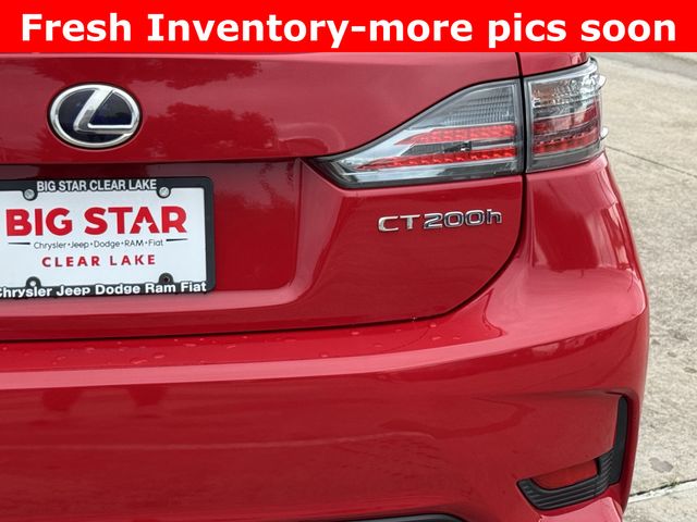 2016 Lexus CT 200h Red at Bravo Nissan