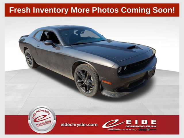 Gray (Granite Crystal Metallic Clearcoat) 2022 Dodge Challenger Coupe All-Wheel Drive 8-Speed Automatic