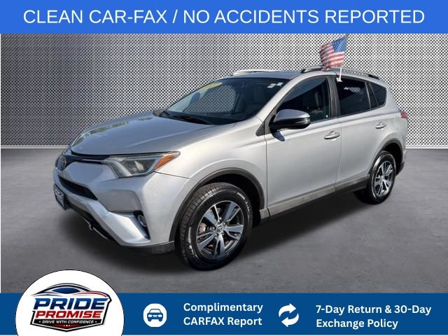 Silver Sky Metallic 2017 Toyota RAV4 XLE AWD SUV / Crossover All-Wheel Drive 6-Speed Automatic