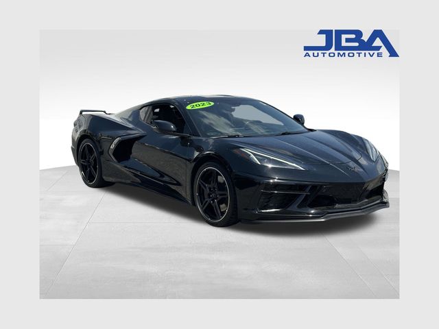 Black 2023 Chevrolet Corvette Stingray 3LT Coupe RWD Coupe Rear-Wheel Drive 8-Speed Dual Clutch