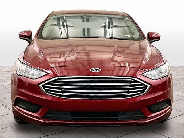 2018 Ford Fusion SE Red at Klick Lewis Buick Chevrolet
