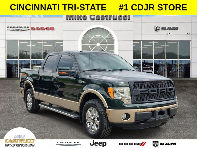 Green 2012 Ford F-150 Pickup Truck Four-Wheel Drive 6-Speed Automatic