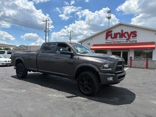 Gray (Granite Crystal Metallic Clearcoat) 2017 RAM 3500 Laramie Crew Cab LB 4WD Pickup Truck Four-Wheel Drive 6-Speed Automatic