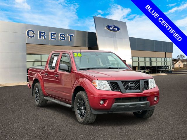 Cayenne Red Metallic 2020 Nissan Frontier Pickup Truck Four-Wheel Drive 9-Speed Automatic