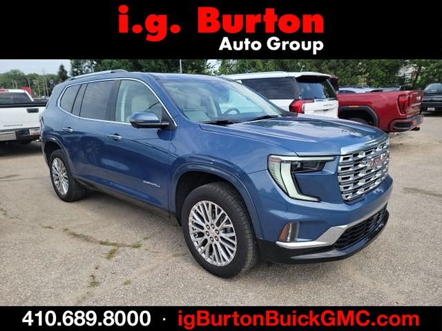 Downpour Metallic 2024 GMC Acadia SUV / Crossover Front-Wheel Drive 8-Speed Automatic