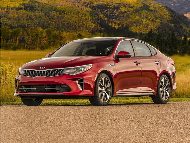 Red (Sangria) 2016 Kia Optima Sedan Front-Wheel Drive 6-Speed Automatic