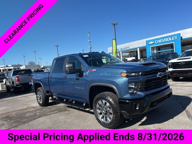 Lakeshore Blue Metallic 2026 Chevrolet Silverado 2500HD Pickup Truck Four-Wheel Drive Automatic