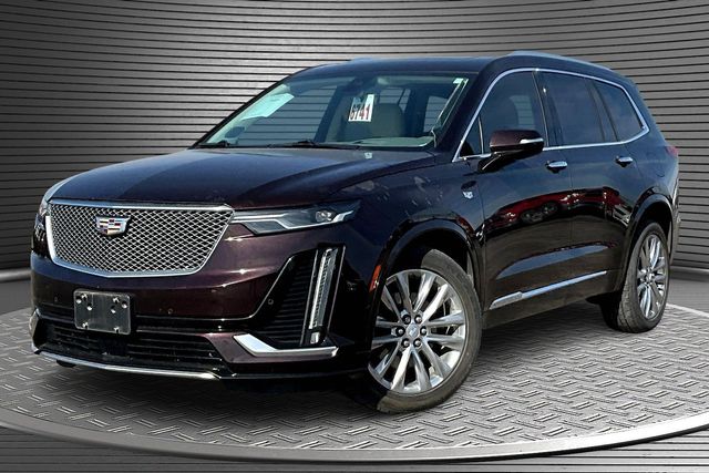 Garnet Metallic 2021 Cadillac XT6 Premium Luxury AWD SUV / Crossover Four-Wheel Drive 9-Speed Automatic