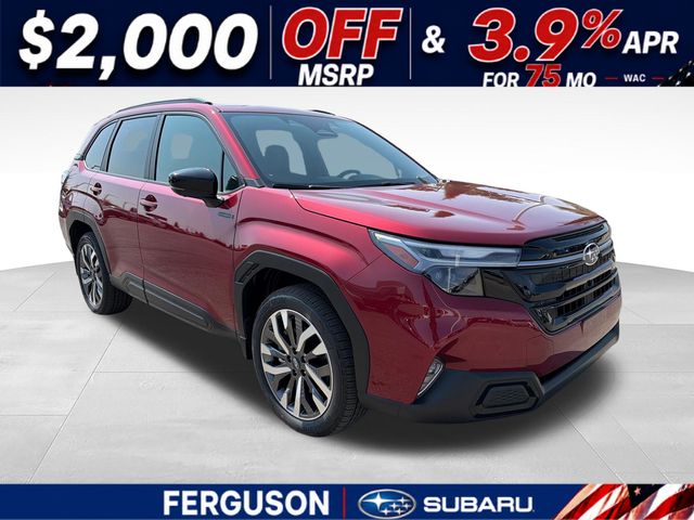 Crimson Red Pearl 2026 Subaru Forester Hybrid SUV / Crossover All-Wheel Drive Continuously Variable Transmission
