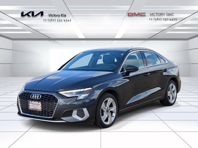 Florett Silver Metallic 2024 Audi A3 Sedan Front-Wheel Drive 7-Speed Automatic