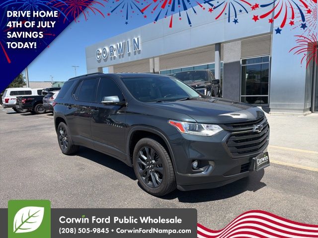 Gray (Graphite Metallic) 2019 Chevrolet Traverse SUV / Crossover Four-Wheel Drive 9-Speed Automatic