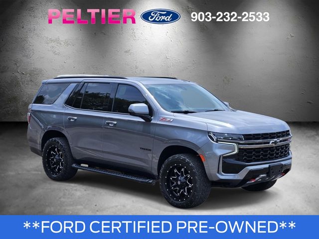 Gray (Satin Steel Metallic) 2022 Chevrolet Tahoe SUV / Crossover Four-Wheel Drive