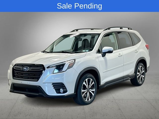 2022 Subaru Forester Limited White at Honda North