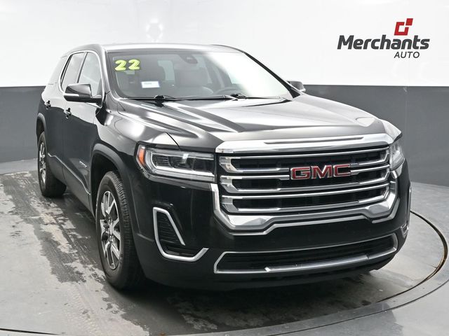 Black (Ebony Twilight Metallic) 2022 GMC Acadia SUV / Crossover Four-Wheel Drive 9-Speed Automatic