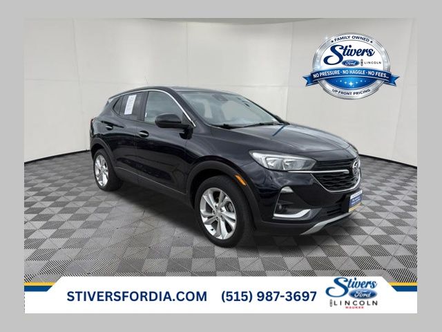 Dark Moon Blue Metallic 2021 Buick Encore GX SUV / Crossover All-Wheel Drive 9-Speed Automatic