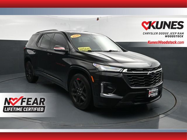 Mosaic Black Metallic 2023 Chevrolet Traverse SUV / Crossover Four-Wheel Drive 9-Speed Automatic