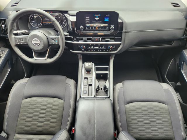 2025 Nissan Pathfinder SV White at Bayway Cadillac of The Woodlands