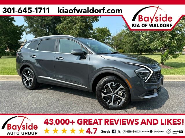 Gravity Gray 2024 Kia Sportage SUV / Crossover All-Wheel Drive 8-Speed Automatic
