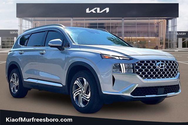 Shimmering Silver Pearl 2023 Hyundai Santa Fe SUV / Crossover Front-Wheel Drive 8-Speed Automatic