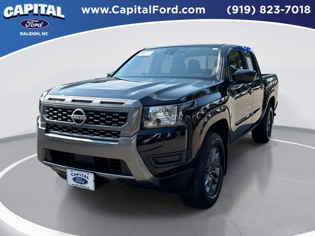 Super Black 2025 Nissan Frontier Pickup Truck 4X2 9-Speed Automatic Overdrive