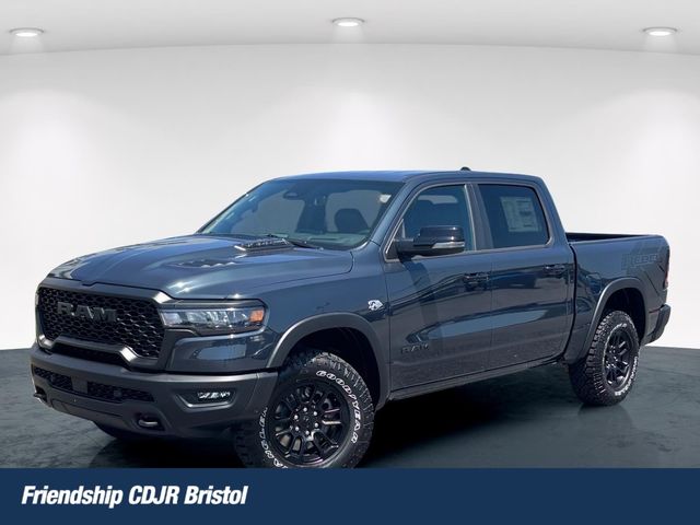 Forged Blue Metallic 2026 RAM 1500 Pickup Truck Four-Wheel Drive 8-Speed Automatic