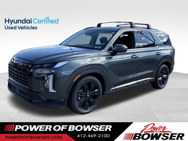 Gray (Steel Graphite) 2023 Hyundai Palisade SUV / Crossover All-Wheel Drive 8-Speed Automatic
