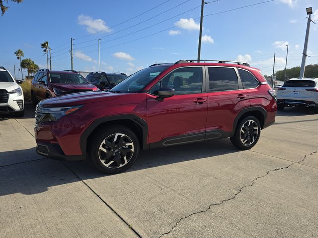 Crimson Red Pearl 2026 Subaru Forester Limited Crossover AWD SUV / Crossover All-Wheel Drive Continuously Variable Transmission