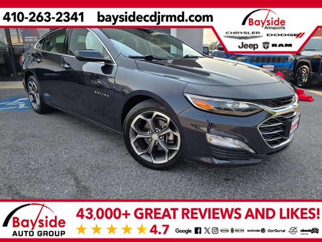 Dark Ash Metallic 2023 Chevrolet Malibu Sedan Front-Wheel Drive Continuously Variable Transmission