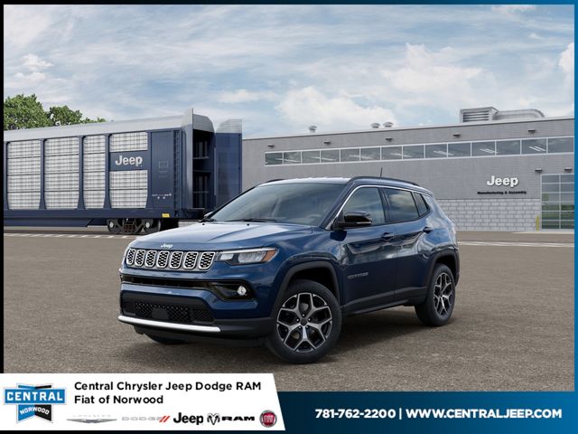 Fathom Blue Pearl Coat 2026 Jeep Compass SUV / Crossover Four-Wheel Drive 8-Speed Automatic