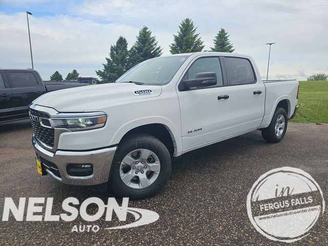 Bright White Clearcoat 2026 RAM 1500 Pickup Truck Four-Wheel Drive 8-Speed Automatic