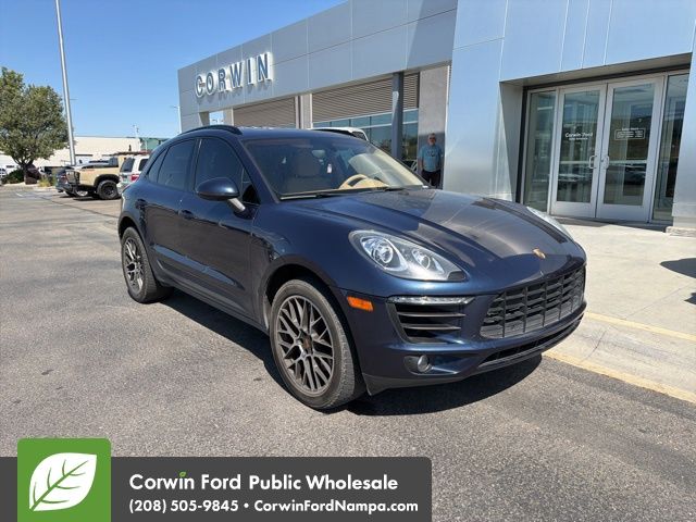 Blue 2015 Porsche Macan SUV / Crossover All-Wheel Drive 7-Speed Automatic