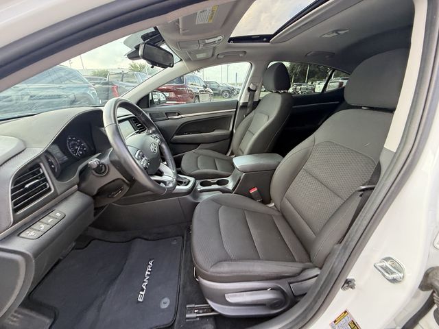2020 Hyundai Elantra Value Edition White at Emmons Autoplex