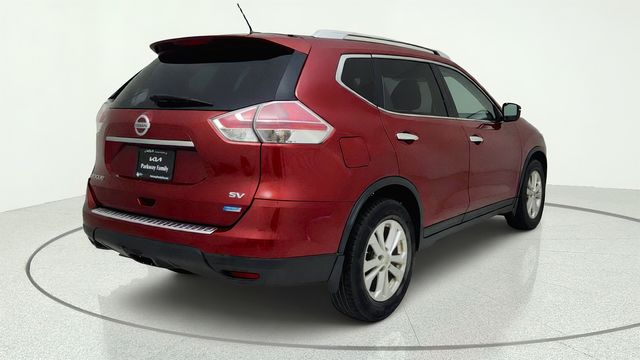2014 Nissan Rogue SV Red at South Houston Nissan