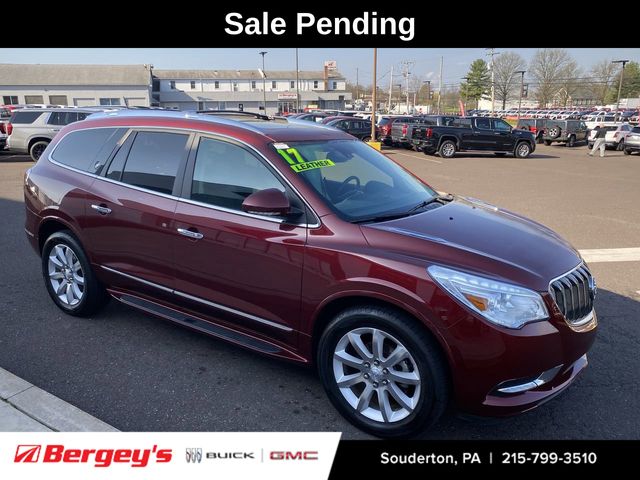 Crimson Red Tintcoat 2017 Buick Enclave Premium AWD SUV / Crossover All-Wheel Drive 6-Speed Automatic Overdrive