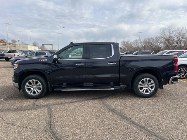 2024 Dark Ash Metallic Chevrolet Silverado 1500 LTZ 4X4 Truck