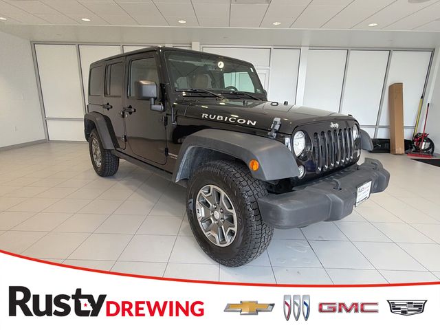 Black Clearcoat 2014 Jeep Wrangler Unlimited Rubicon 4WD SUV / Crossover Four-Wheel Drive 5-Speed Automatic