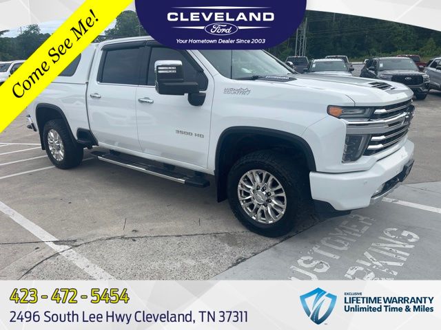 Summit White 2020 Chevrolet Silverado 3500HD Pickup Truck Four-Wheel Drive Automatic