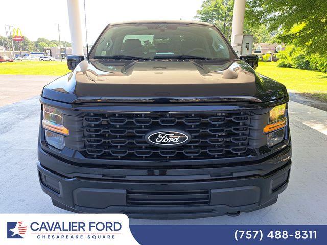 Black Metallic 2024 Ford F-150 Pickup Truck Four-Wheel Drive Automatic