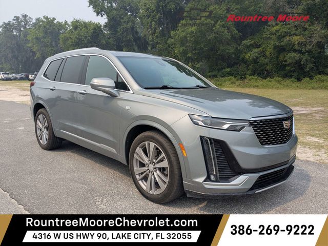Silver Metallic 2023 Cadillac XT6 Premium Luxury FWD SUV / Crossover Front-Wheel Drive 9-Speed Automatic