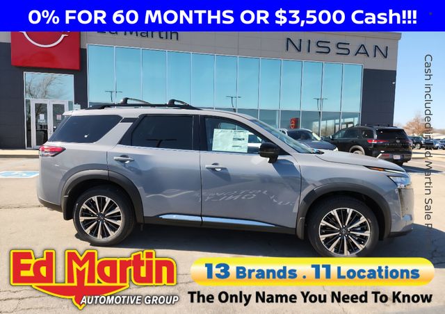 Boulder Gray 2026 Nissan Pathfinder SUV / Crossover All-Wheel Drive 9-Speed Automatic