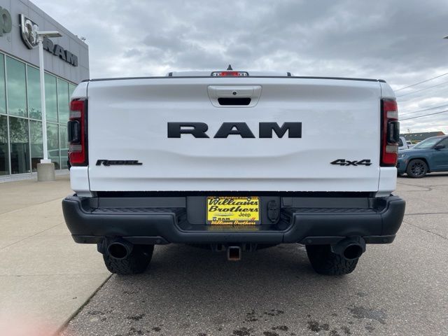 2019 Ram 1500 Rebel - Bright White Clearcoat exterior view 5
