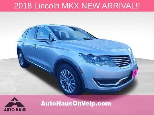 Ingot Silver 2018 Lincoln MKX Select AWD SUV / Crossover All-Wheel Drive 6-Speed Automatic