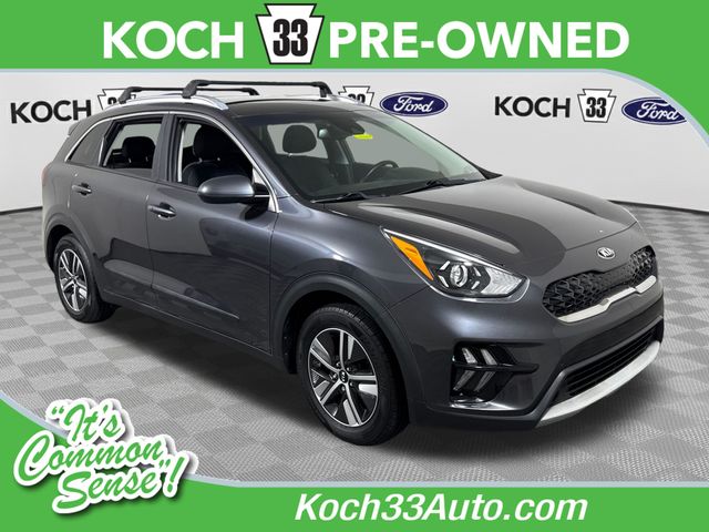 Gray (Platinum Graphite) 2020 Kia Niro Hybrid Plug-In SUV / Crossover Front-Wheel Drive 6-Speed Dual Clutch