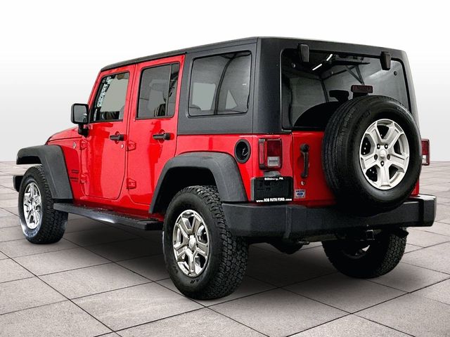 2017 Jeep Wrangler Unlimited Sport Red at Auto Express Mitsubishi