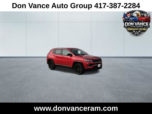 red hot pearlcoat 2026 Jeep Compass Latitude 4WD SUV / Crossover Four-Wheel Drive 8-Speed Automatic