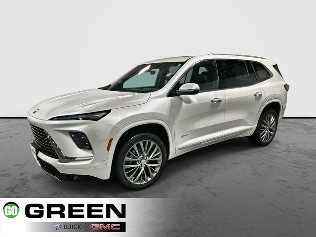 White Frost Tricoat 2025 Buick Enclave SUV / Crossover Four-Wheel Drive 8-Speed Automatic