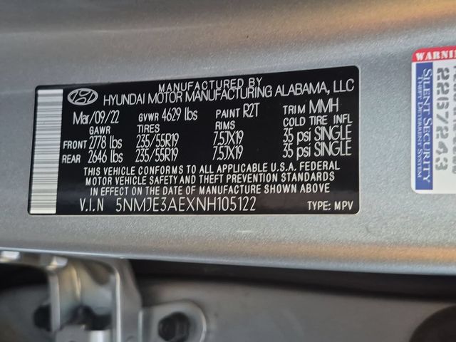 Used 2022 Silver Hyundai Limited image 39